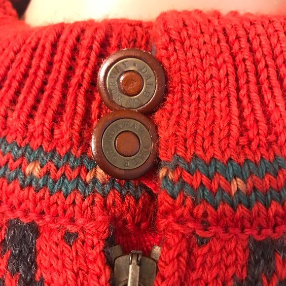 Dale of Norway Red Sweater Size Small - Picture 2 of 16